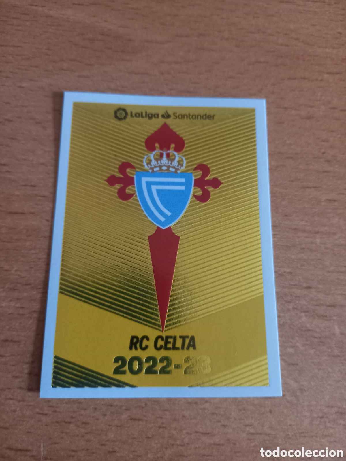 Fu&szlig;ball-Sticker: Escudo Celta de Vigo liga 2022 2023 22 23 ediciones este