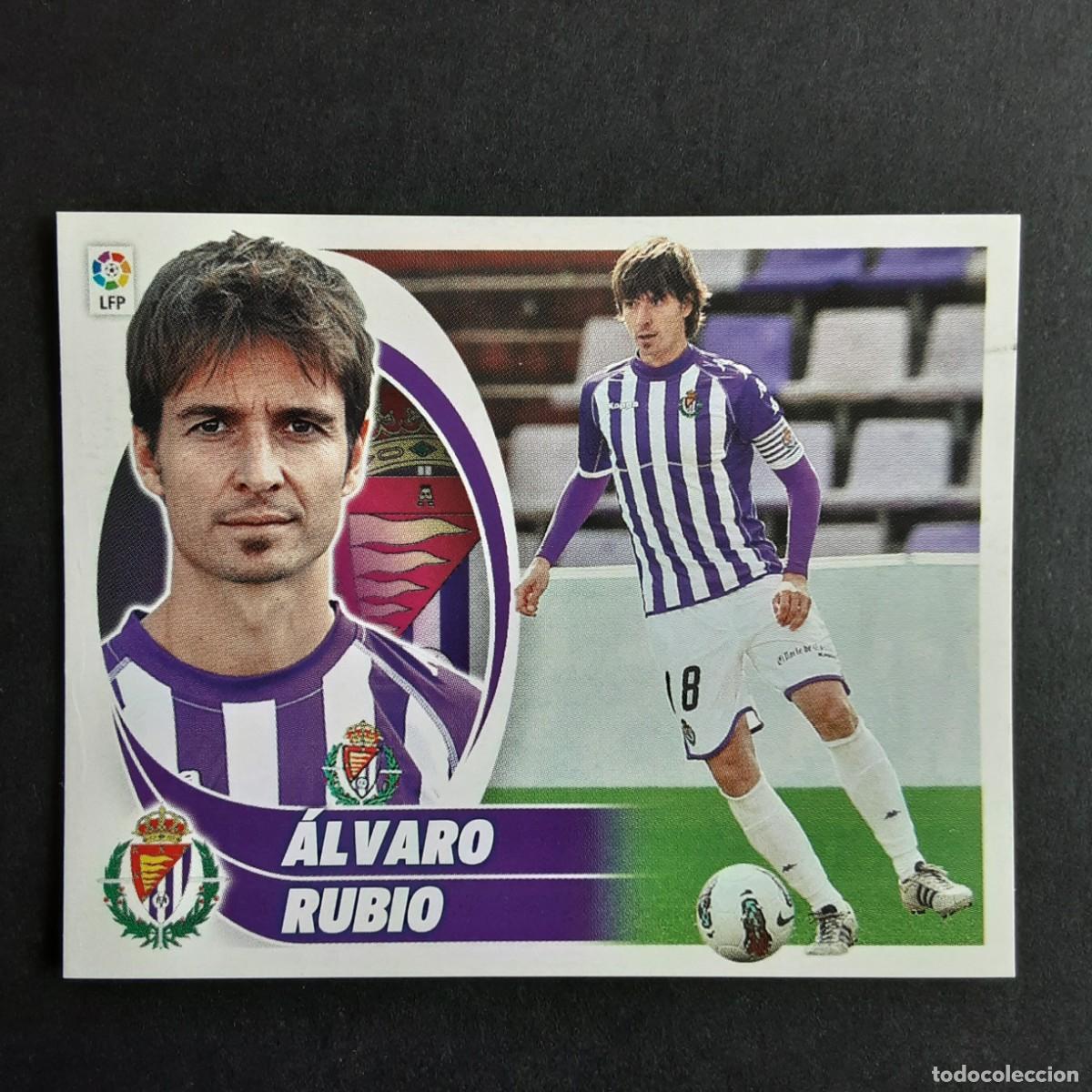 Football Stickers: CROMO LIGA 2012 2013 12 13 COLECCIONES ESTE PANINI N&ordm;9 ALVARO RUBIO-VALLADOLID NUNCA PEGADO