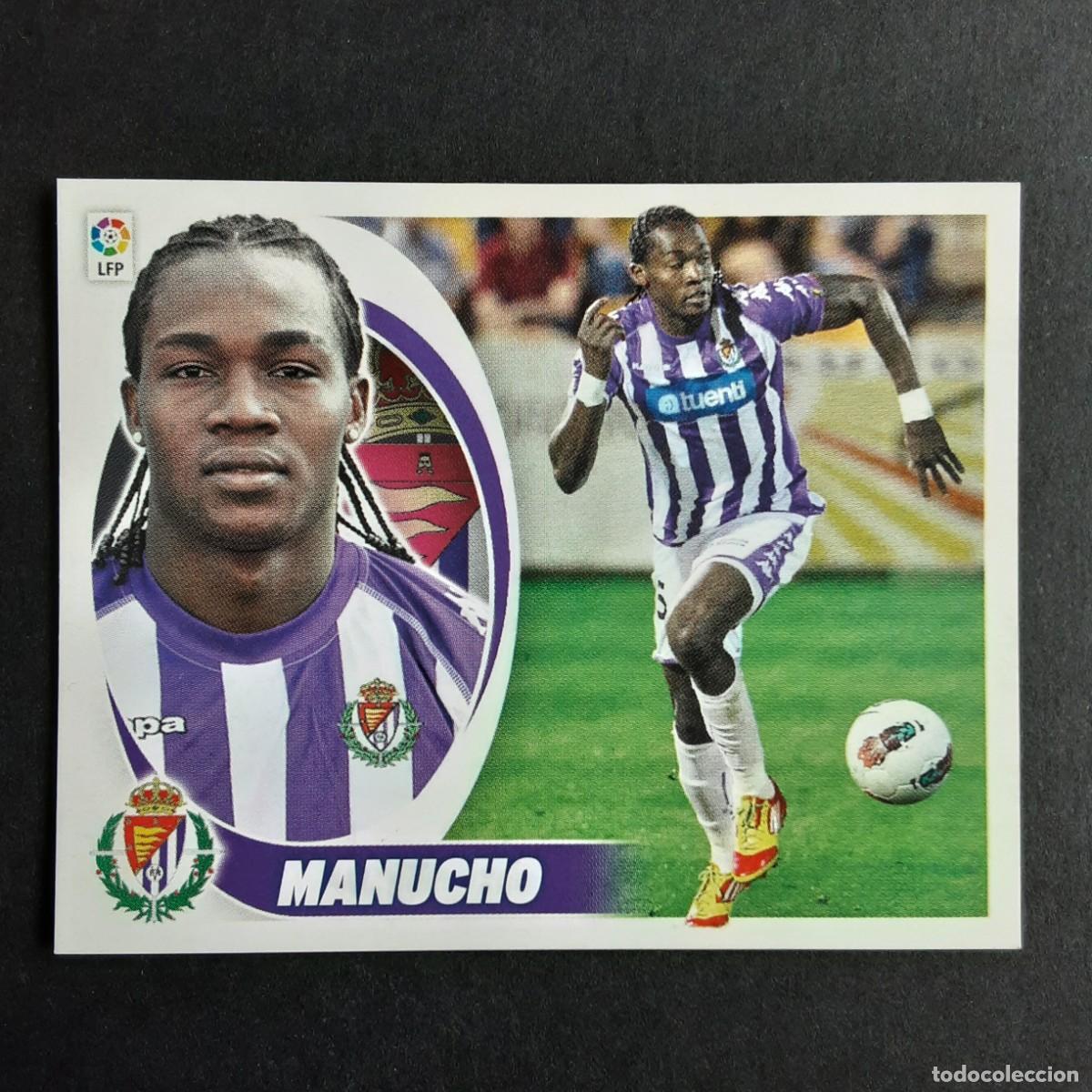 Football Stickers: CROMO LIGA 2012 2013 12 13 COLECCIONES ESTE PANINI N&ordm;16 MANUCHO-VALLADOLID NUNCA PEGADO