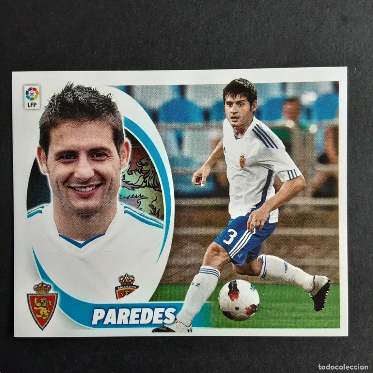 Football Stickers: CROMO LIGA 2012 2013 12 13 COLECCIONES ESTE PANINI N&ordm;6 PAREDES-ZARAGOZA NUNCA PEGADO