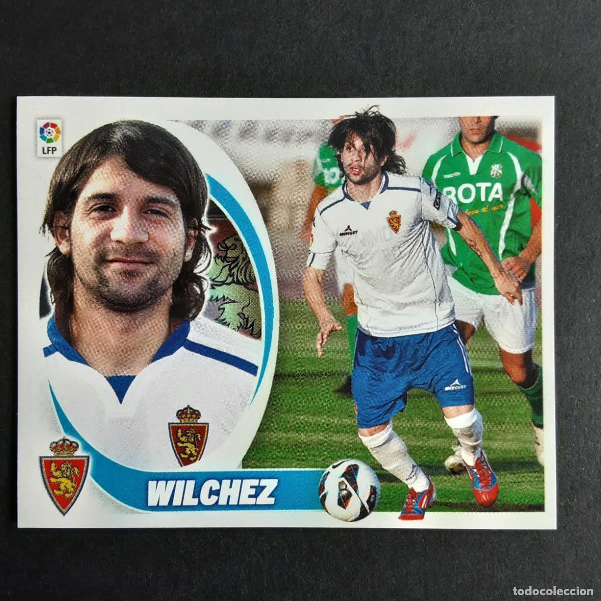 Cromos de F&uacute;tbol: CROMO LIGA 2012 2013 12 13 COLECCIONES ESTE PANINI N&ordm;11 WILCHEZ-ZARAGOZA NUNCA PEGADO