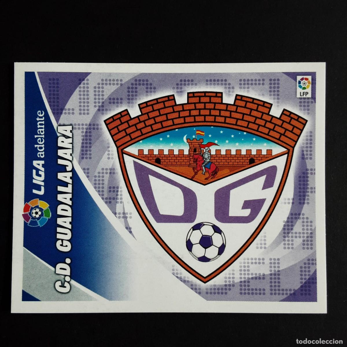 Cromos de f&uacute;tbol: CROMO LIGA 2012 2013 12 13 COLECCIONES ESTE PANINI ESCUDO 2&ordf; DIVISION GUADALAJARA NUNCA PEGADO