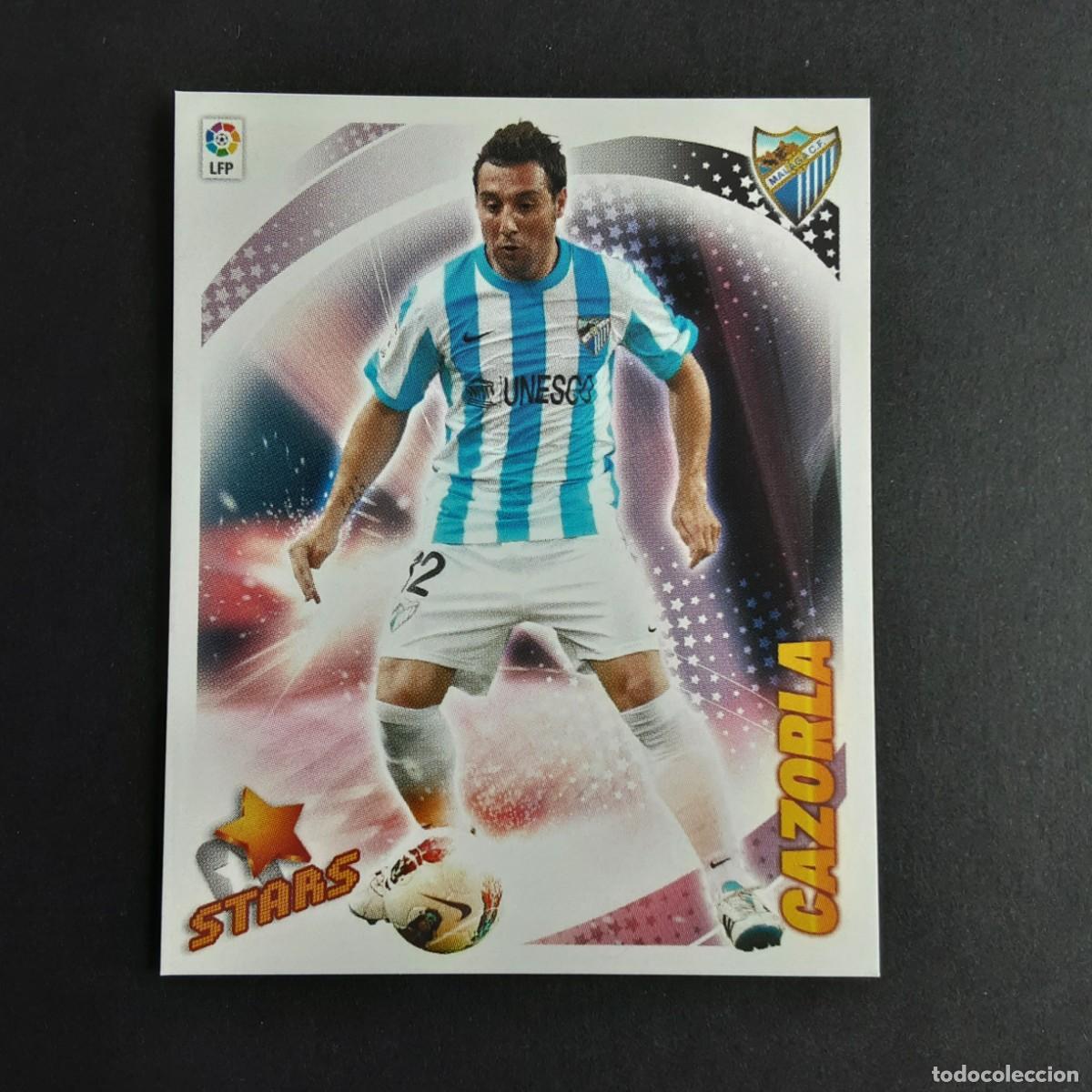 Cromos de f&uacute;tbol: CROMO LIGA 2012 2013 12 13 COLECCIONES ESTE PANINI STARS N&ordm;3 CAZORLA-MALAGA NUNCA PEGADO
