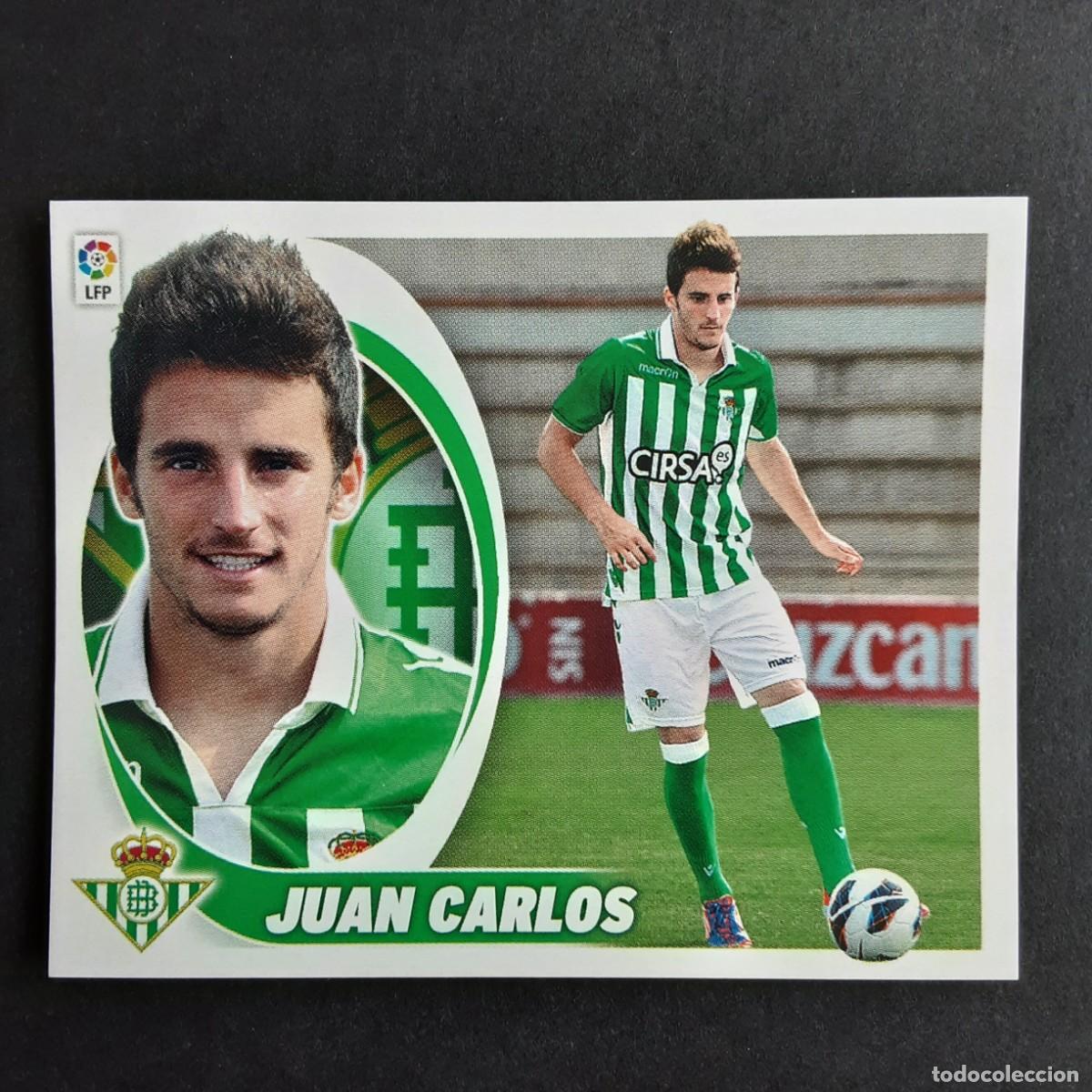 Cromos de F&uacute;tbol: CROMO LIGA 2012 2013 12 13 COLECCIONES ESTE PANINI FICHAJE N&ordm;13 JUAN CARLOS-BETIS NUNCA PEGADO