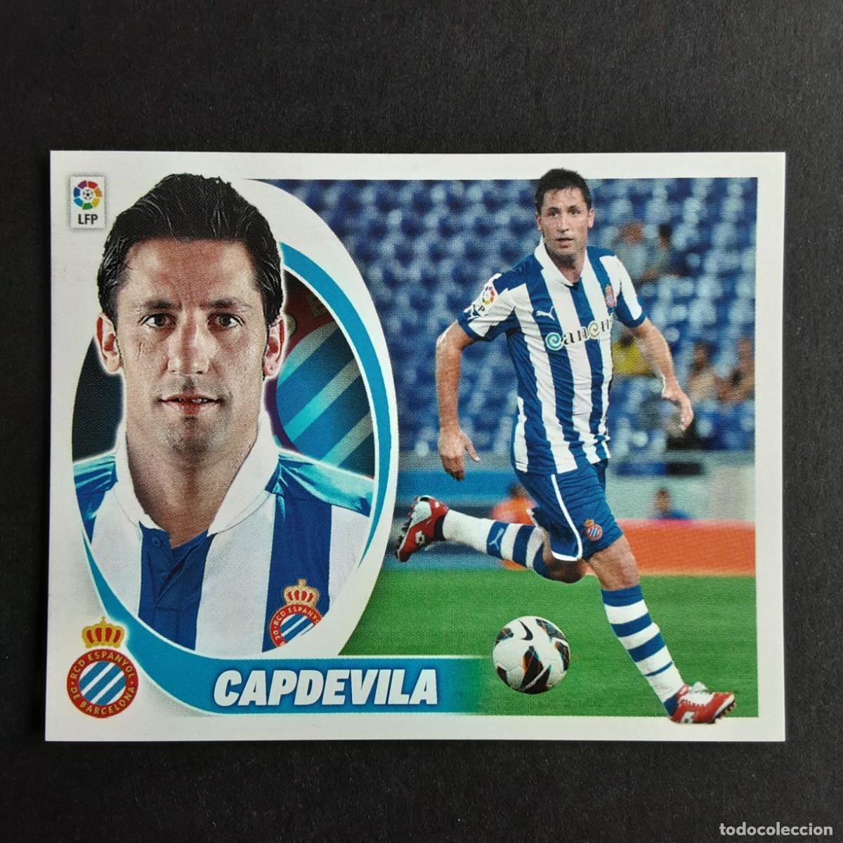 Football Stickers: CROMO LIGA 2012 2013 12 13 COLECCIONES ESTE PANINI FICHAJE N&ordm;21 CAPDEVILA-ESPANYOL NUNCA PEGADO