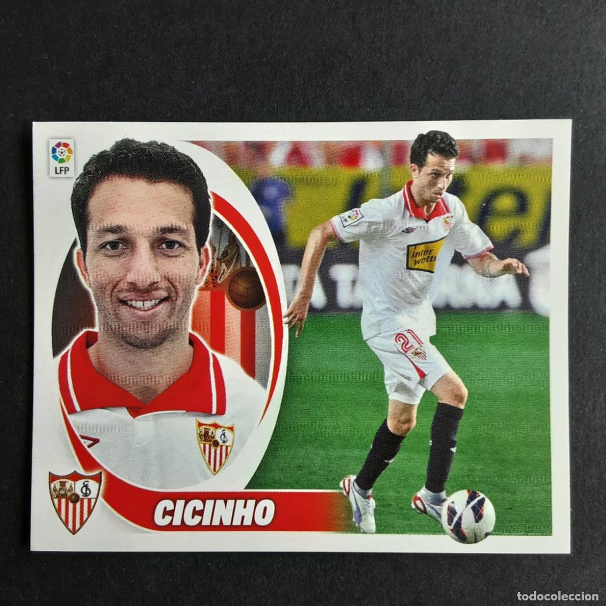 Cartes &agrave; collectionner de Football: CROMO LIGA 2012 2013 12 13 COLECCIONES ESTE PANINI FICHAJE N&ordm;27 CICINHO-SEVILLA NUNCA PEGADO