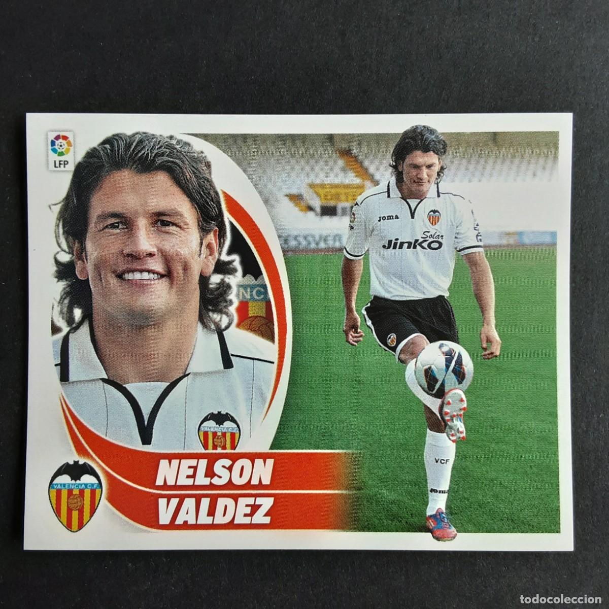 Cromos de f&uacute;tbol: CROMO LIGA 2012 2013 12 13 COLECCIONES ESTE PANINI FICHAJE N&ordm;34 NELSON VALDEZ-VALENCIA NUNCA PEGADO