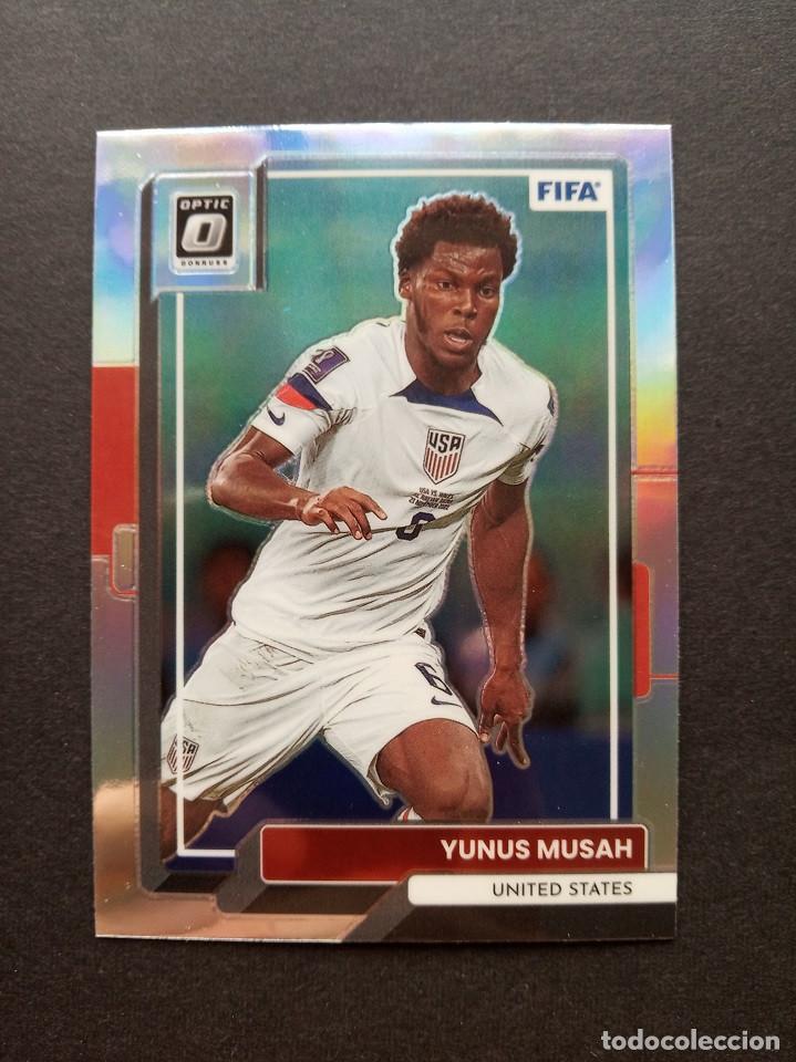 Cromos de Futebol: 175 PRIZM YUNUS MUSAH Estados Unidos VALENCIA Panini Donruss 2022 2023 22 23 .