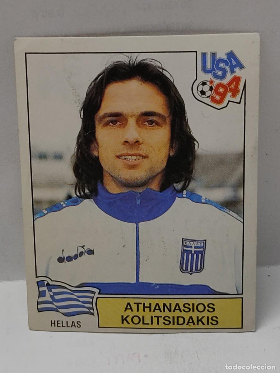 Fu&szlig;ball-Sticker: Cromo USA 1994 94 PANINI - GRECIA - ATHANASIOS KOLITSIDAKIS 271 - no pegado