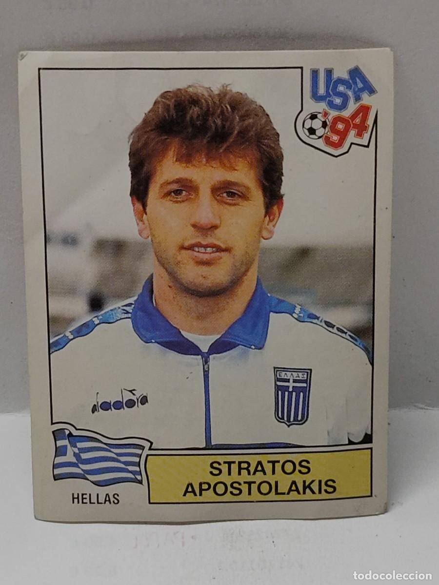 Fu&szlig;ball-Sticker: Cromo USA 1994 94 PANINI - GRECIA - STRATOS APOSTOLAKIS 265 - no pegado