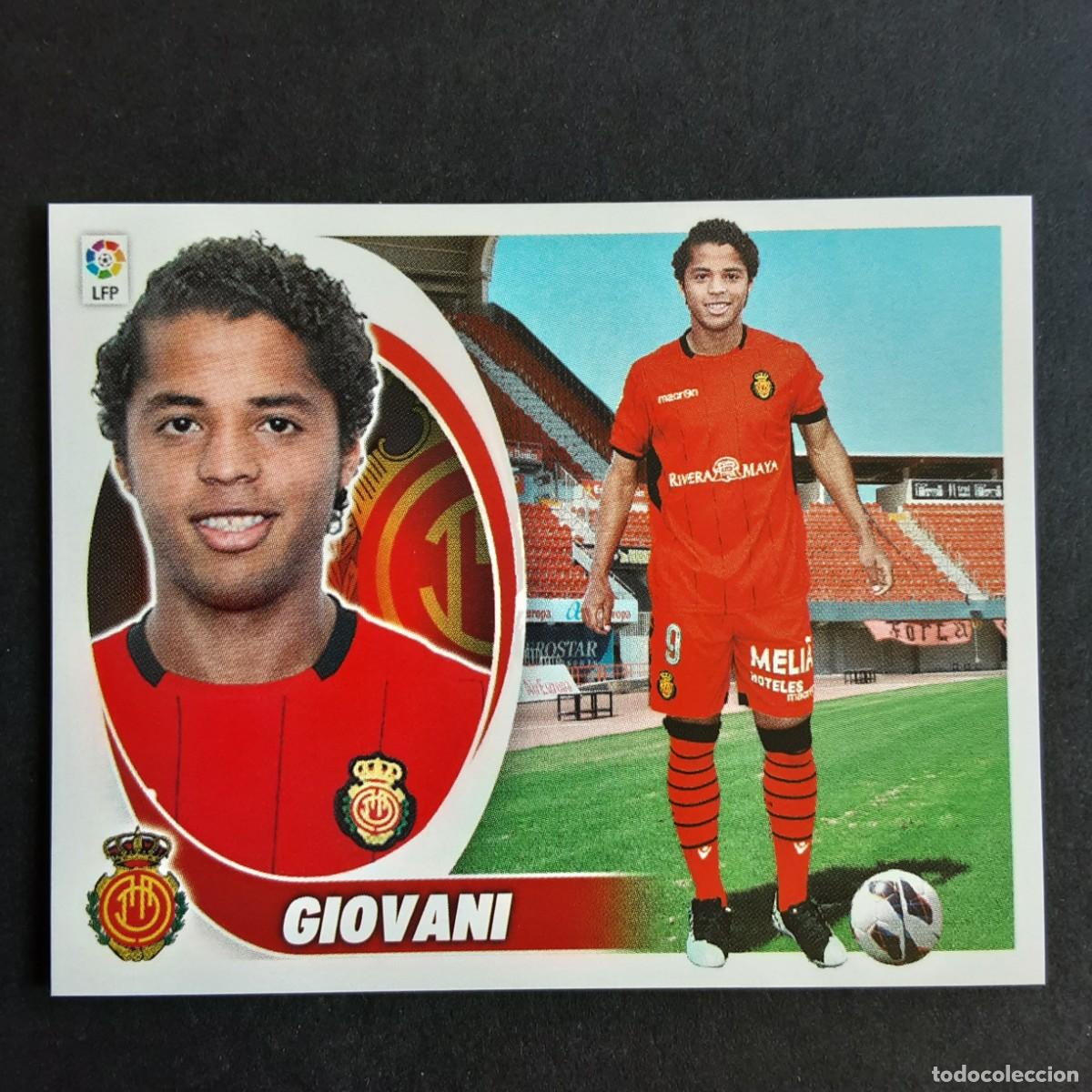 Cromos de F&uacute;tbol: CROMO LIGA 2012 2013 12 13 COLECCIONES ESTE PANINI FICHAJE N&ordm;57 GIOVANI-MALLORCA NUNCA PEGADO