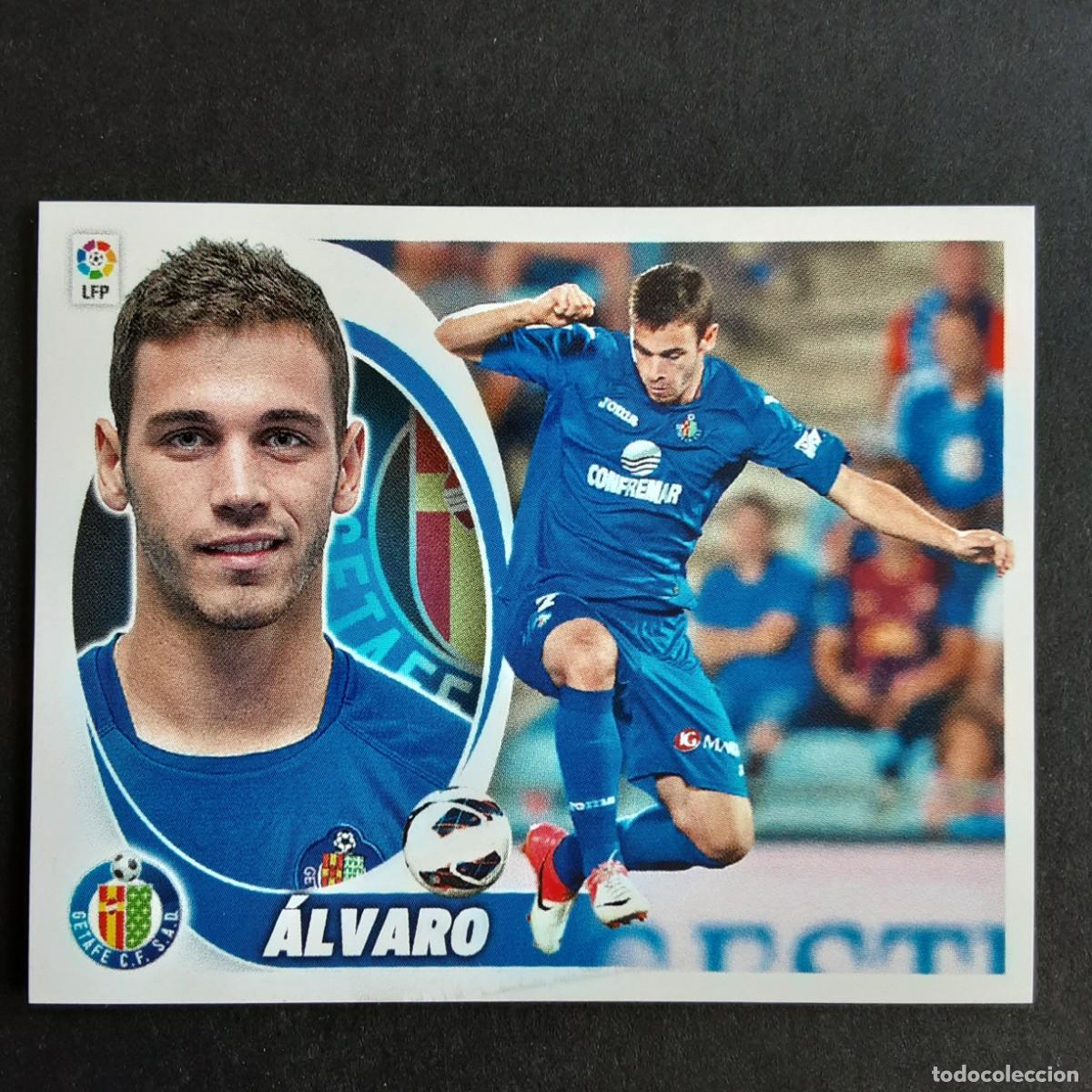 Cromos de F&uacute;tbol: CROMO LIGA 2012 2013 12 13 COLECCIONES ESTE PANINI FICHAJE N&ordm;59 ALVARO-GETAFE NUNCA PEGADO