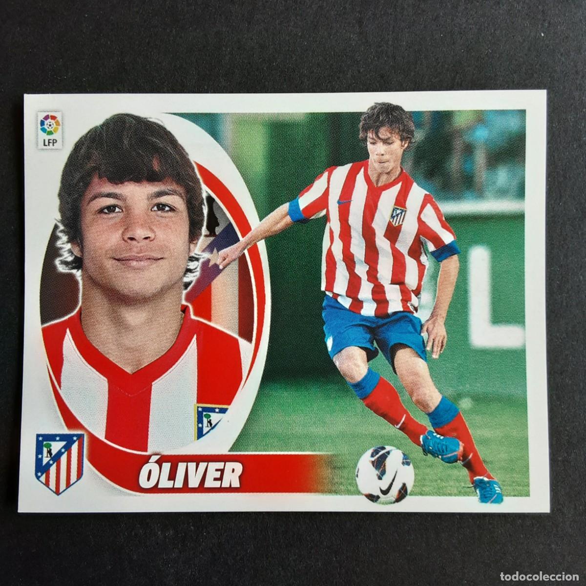 Football Stickers: CROMO LIGA 2012 2013 12 13 COLECCIONES ESTE PANINI COLOCA N&ordm;12 BIS OLIVER-AT.MADRID NUNCA PEGADO