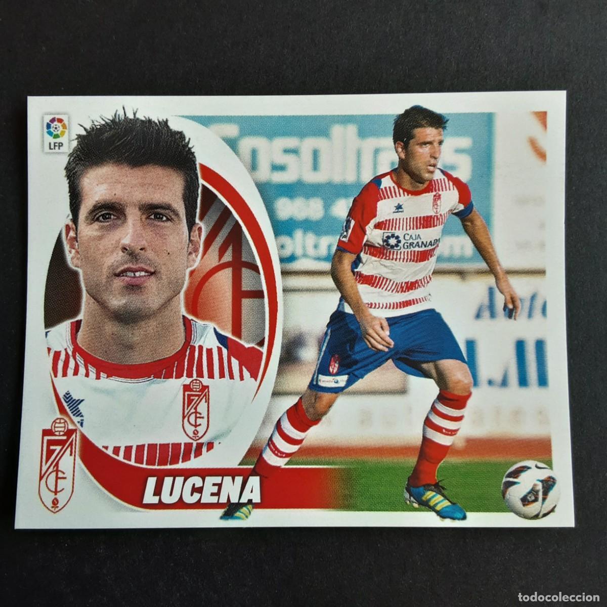 Cromos de F&uacute;tbol: CROMO LIGA 2012 2013 12 13 COLECCIONES ESTE PANINI COLOCA N&ordm;10 BIS LUCENA-GRANADA NUNCA PEGADO