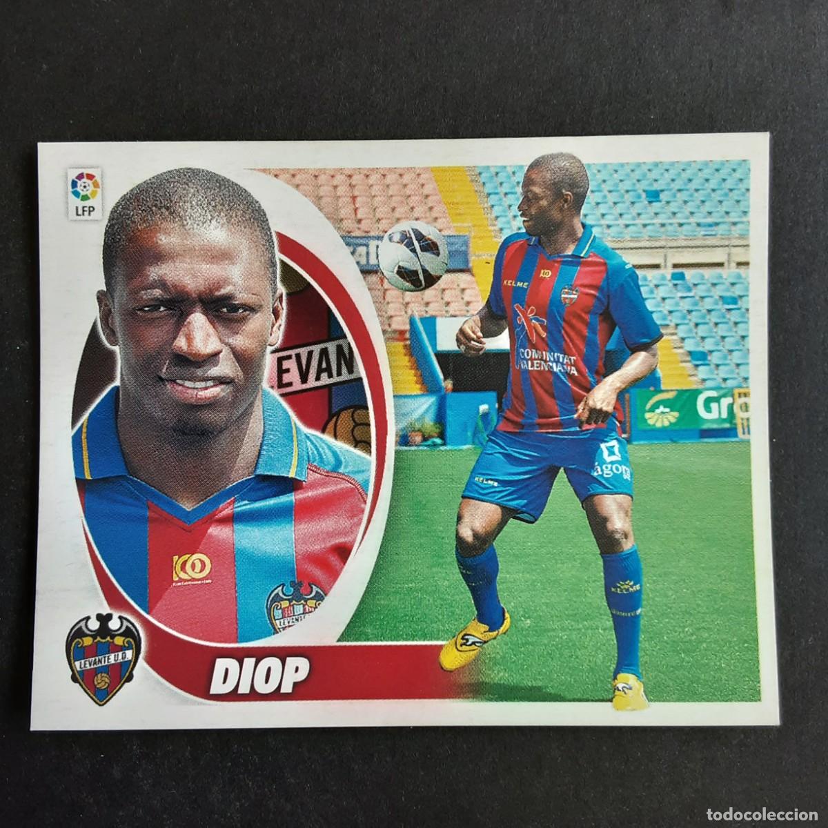 Cromos de f&uacute;tbol: CROMO LIGA 2012 2013 12 13 COLECCIONES ESTE PANINI COLOCA N&ordm;7 BIS DIOP-LEVANTE NUNCA PEGADO