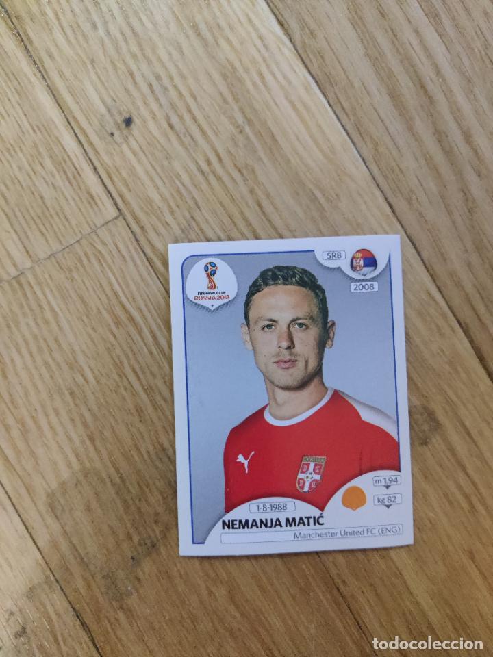 Cromos de f&uacute;tbol: 424 matic serbia mundial 2018 18 sin pegar world cup