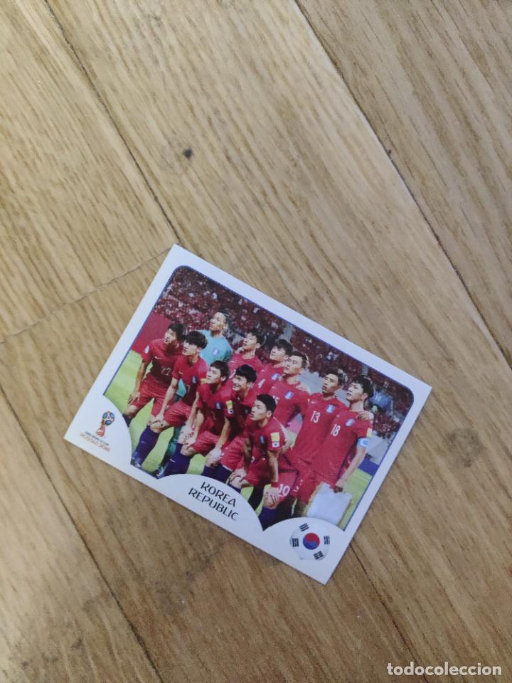 Cromos de f&uacute;tbol: 493 corea del sur mundial 2018 18 sin pegar world cup