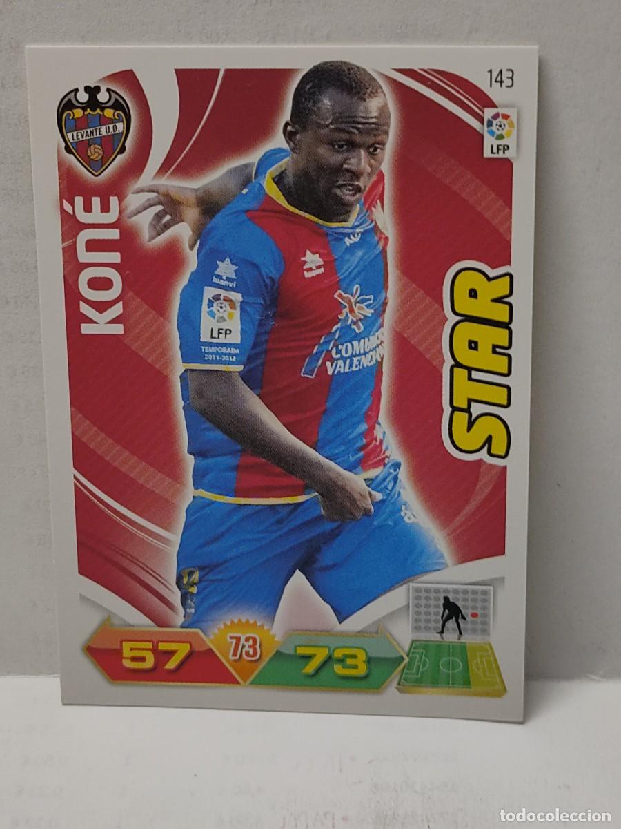 Football Stickers: Cromo ADRENALYN 2011 2012 11 12 PANINI - STAR - KON&Eacute; 143