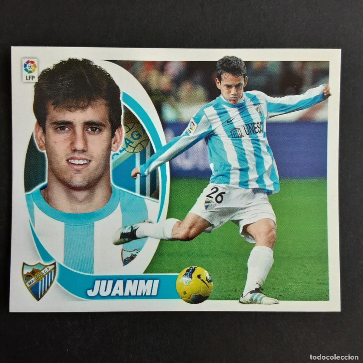 Cromos de F&uacute;tbol: CROMO LIGA 2012 2013 12 13 COLECCIONES ESTE PANINI COLOCA N&ordm;12 BIS JUANMI-MALAGA NUNCA PEGADO