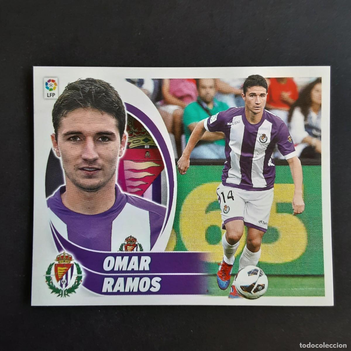 Cartes &agrave; collectionner de Football: CROMO LIGA 2012 2013 12 13 COLECCIONES ESTE PANINI COLOCA N&ordm;16BIS OMAR RAMOS-VALLADOLID NUNCA PEGADO