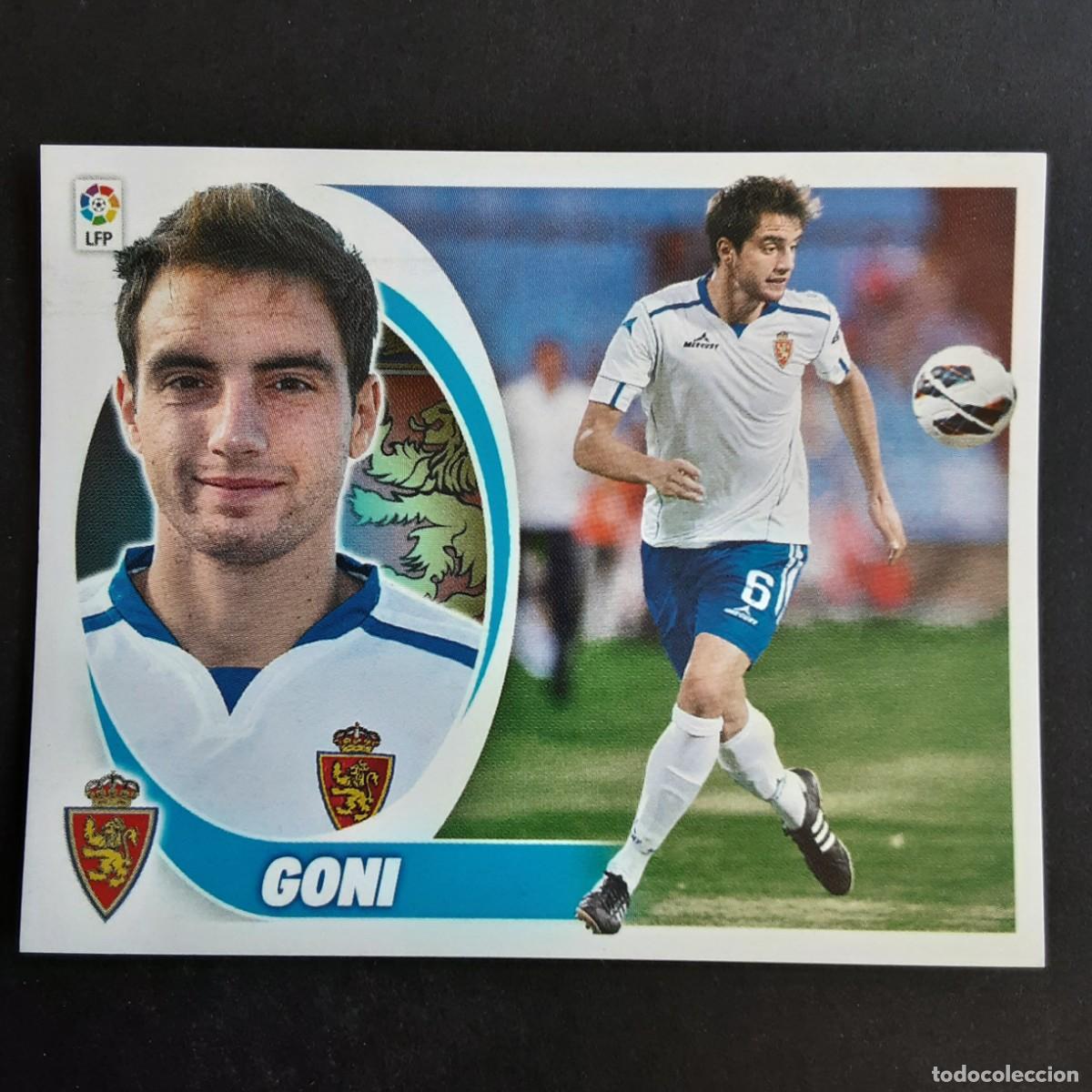 Figurine di Calcio: CROMO LIGA 2012 2013 12 13 COLECCIONES ESTE PANINI COLOCA N&ordm;3 BIS GONI-ZARAGOZA NUNCA PEGADO