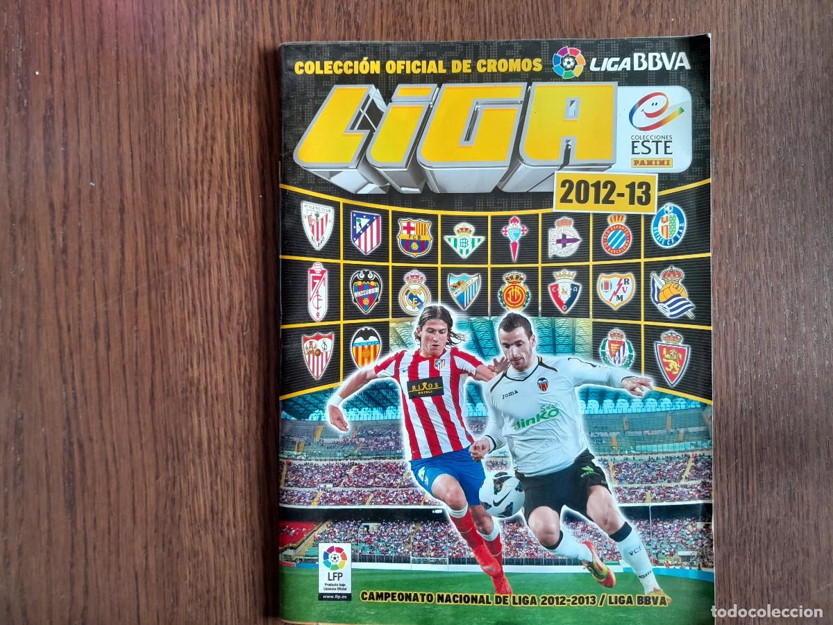 Cromos de F&uacute;tbol: &aacute;lbum de futbol de panini, liga BBVA, a&ntilde;o 2012-13. contiene 380 cromos.