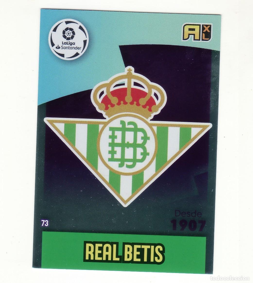 Cromos de Futebol: ADRENALYN 2020/2021 73 ESCUDO BETIS