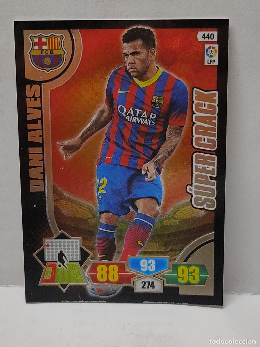 Fu&szlig;ball-Sticker: Cromo ADRENALYN 2013 2014 13 14 PANINI - SUPER CRACK - DANI ALVES 440