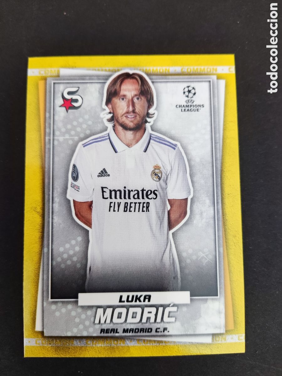 Cromos de f&uacute;tbol: MODRIC COMMON - TOPPS SUPERSTARS 2023 - Foto 1