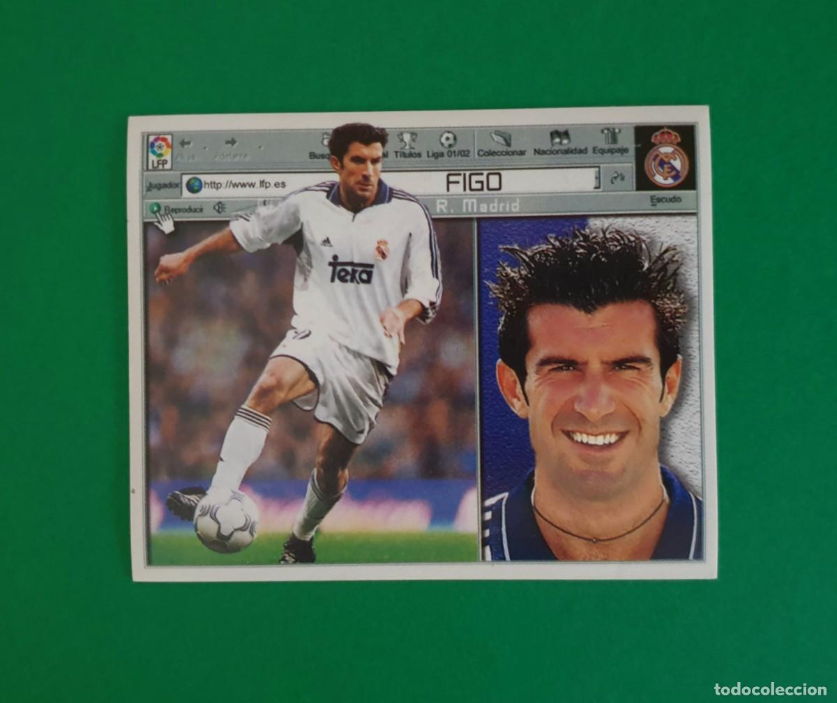 Cromos de f&uacute;tbol: FIGO - REAL MADRID - EDICIONES ESTE 2001-02 - 01/02 - Foto 1