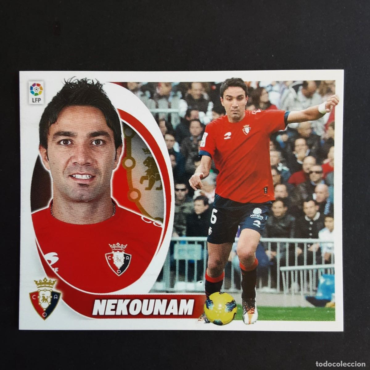 Cromos de Futebol: CROMO LIGA 2012 2013 12 13 COLECCIONES ESTE PANINI N&ordm;9 NEKOUNAM-OSASUNA NUNCA PEGADO