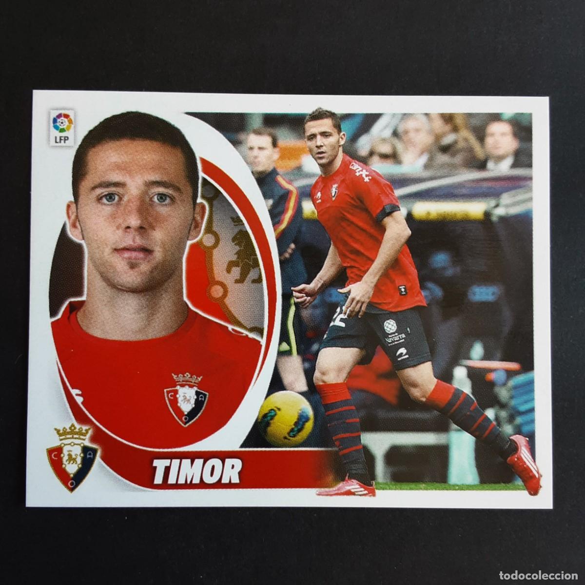 Cromos de F&uacute;tbol: CROMO LIGA 2012 2013 12 13 COLECCIONES ESTE PANINI N&ordm;12B TIMOR-OSASUNA NUNCA PEGADO