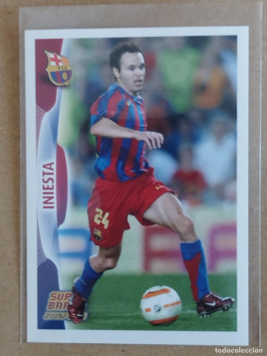Cromos de f&uacute;tbol: SUPER BAR&Ccedil;A 2005/2006 INIESTA - Foto 1