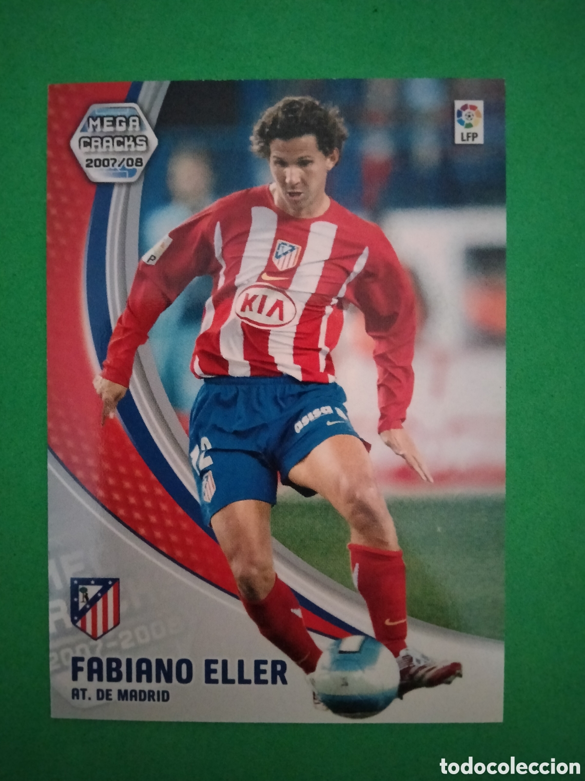 Cromos de F&uacute;tbol: FABIANO ELLER ATLETICO MADRID 43 MEGACRACKS PANINI 2007 2008 07 08 CARD UNIFICO ENVIOS CROMO FUTBOL