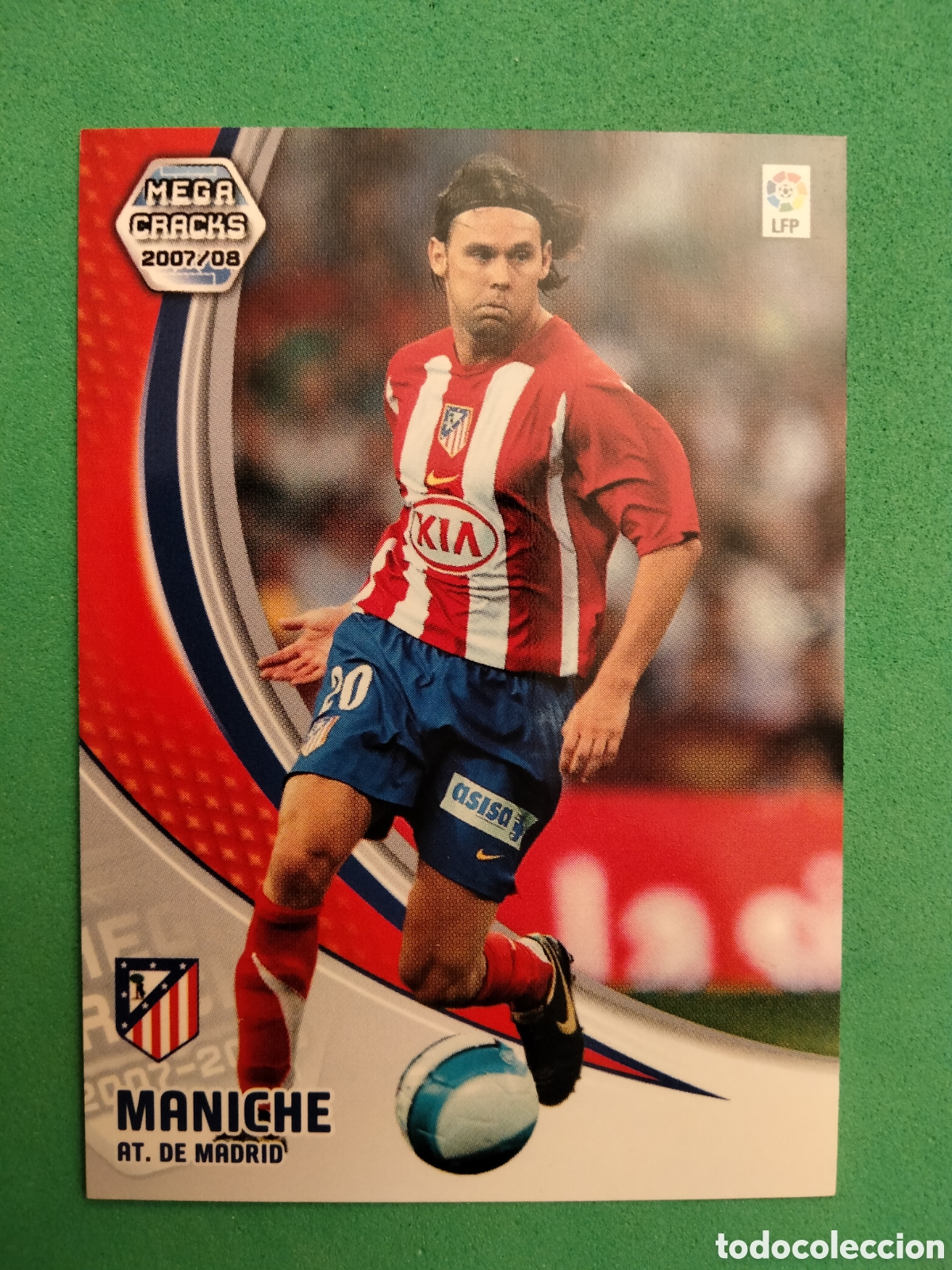Cartes &agrave; collectionner de Football: MANICHE ATLETICO DE MADRID 47 MEGACRACKS PANINI 2007 2008 07 08 CARD UNIFICO ENVIOS CROMO FUTBOL