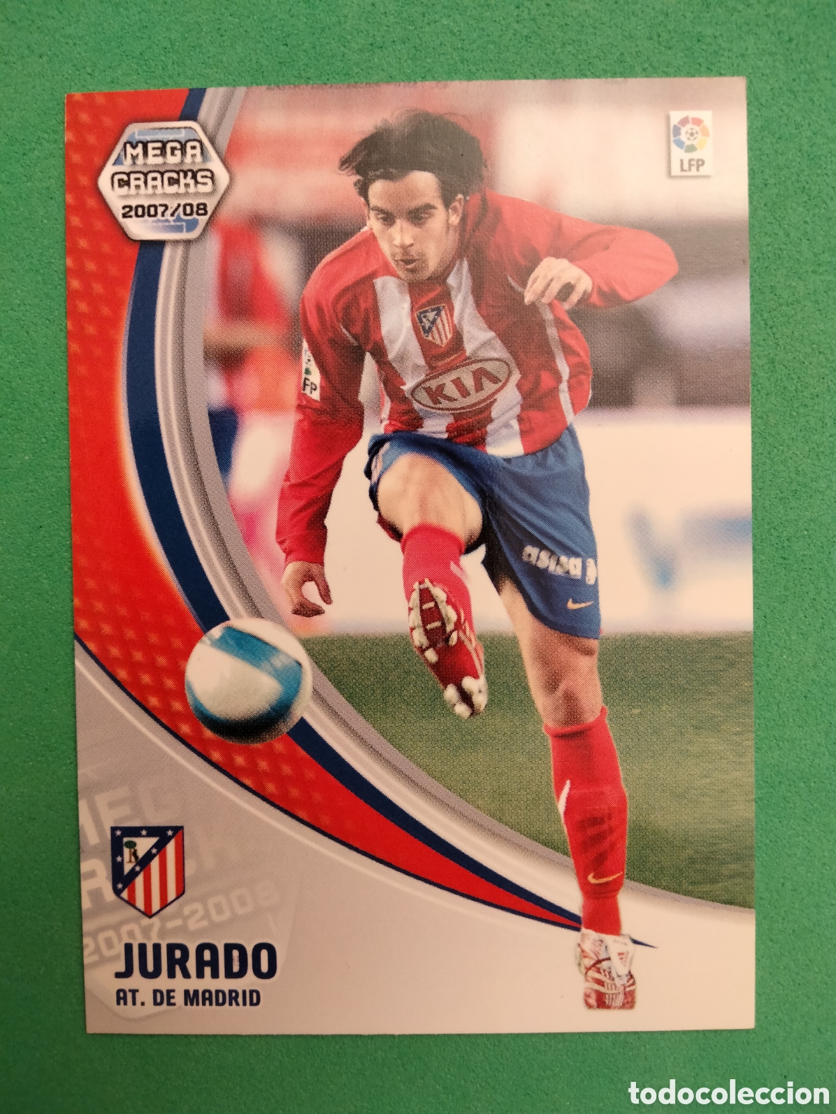 Cartes &agrave; collectionner de Football: JURADO ATLETICO DE MADRID 48 MEGACRACKS PANINI 2007 2008 07 08 CARD UNIFICO ENVIOS CROMO FUTBOL