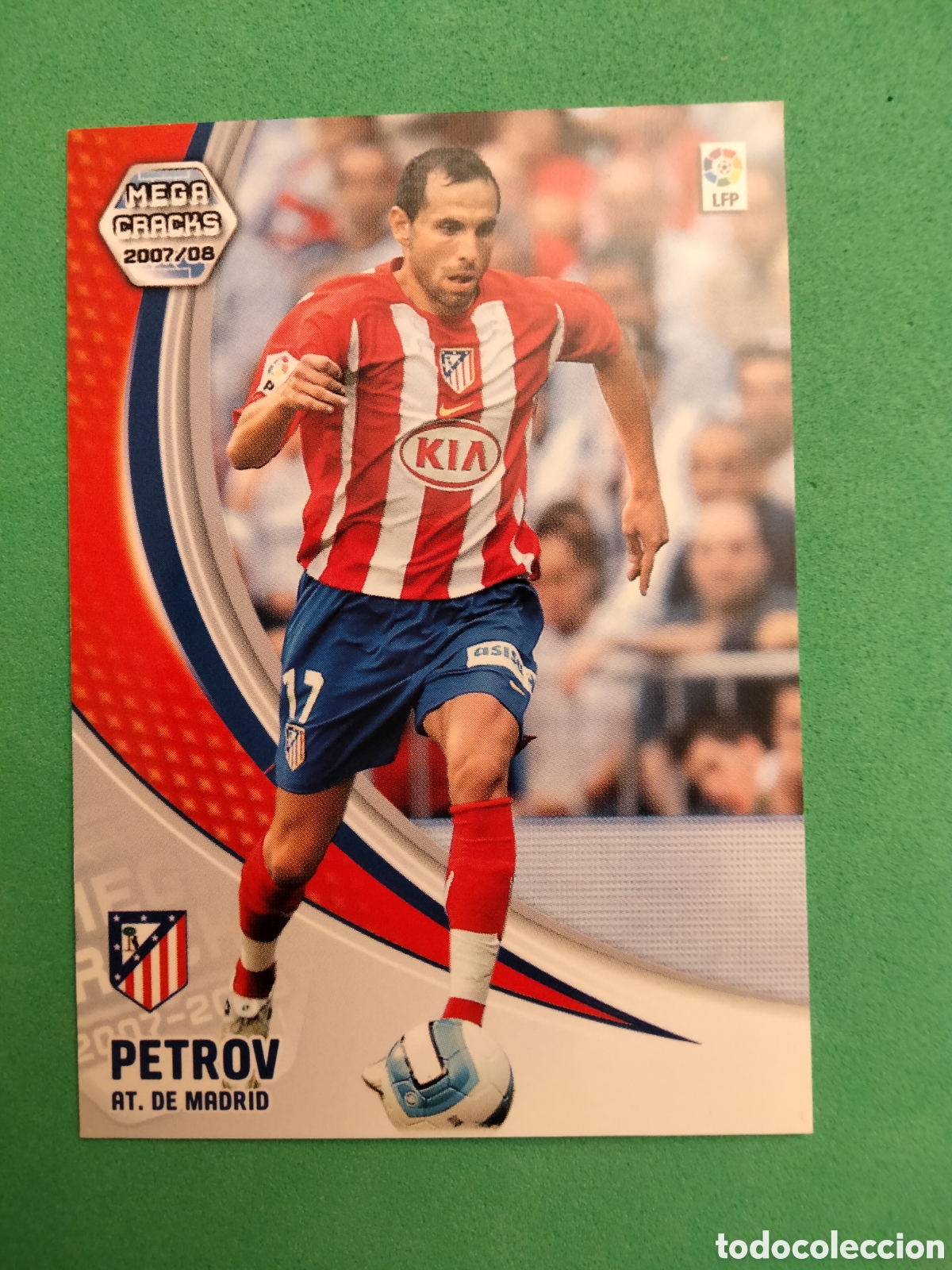 Cromos de F&uacute;tbol: PETROV ATLETICO DE MADRID 50 MEGACRACKS PANINI 2007 2008 07 08 CARD UNIFICO ENVIOS CROMO FUTBOL