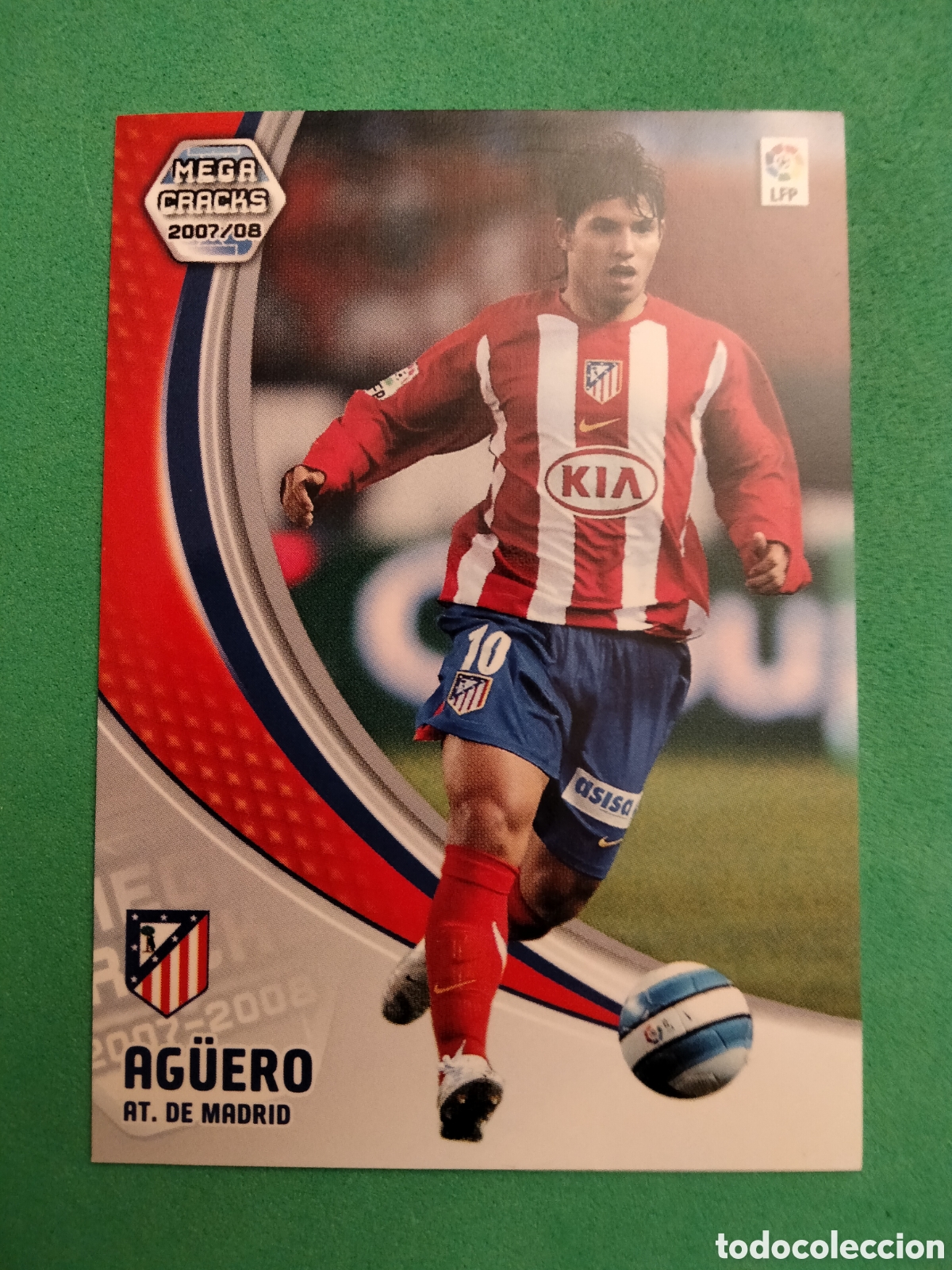 Cromos de F&uacute;tbol: AG&Euml;RO ATLETICO DE MADRID 52 MEGACRACKS PANINI 2007 2008 07 08 CARD UNIFICO ENVIOS CROMO FUTBOL