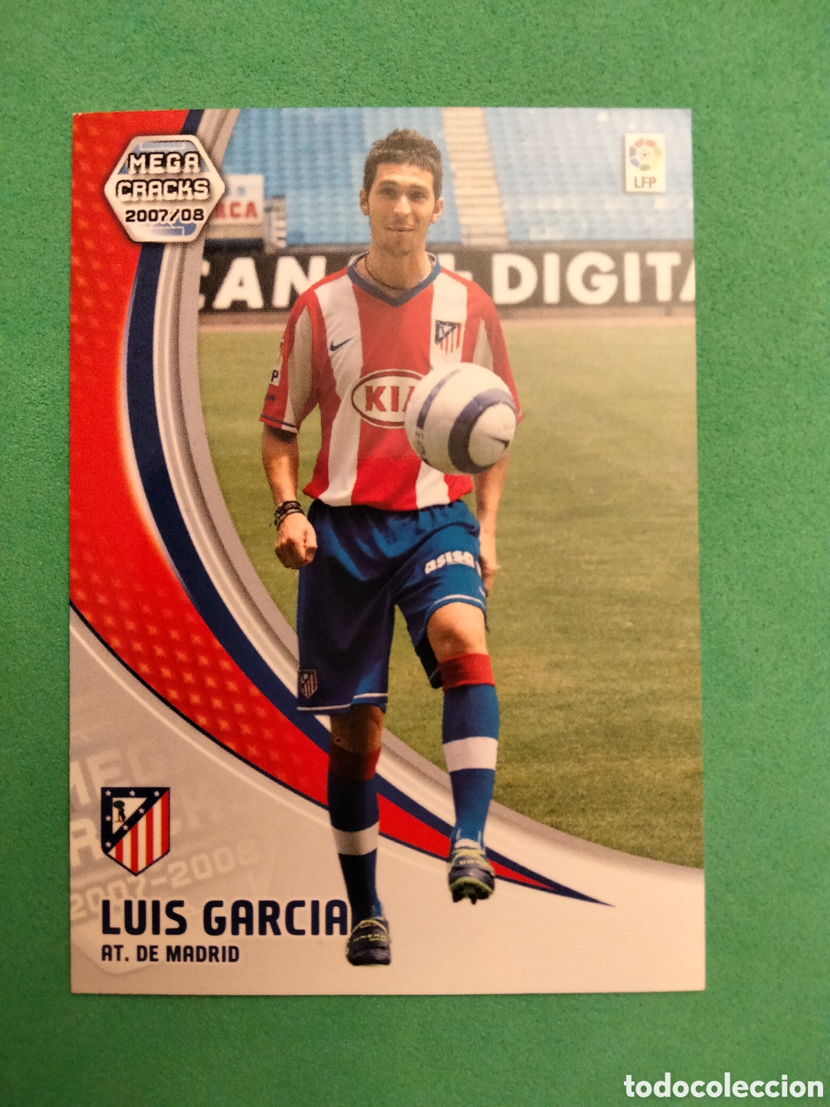 Cartes &agrave; collectionner de Football: LUIS GARCIA ATLETICO DE MADRID 53 MEGACRACKS PANINI 2007 2008 07 08 CARD UNIFICO ENVIOS CROMO FUTBOL