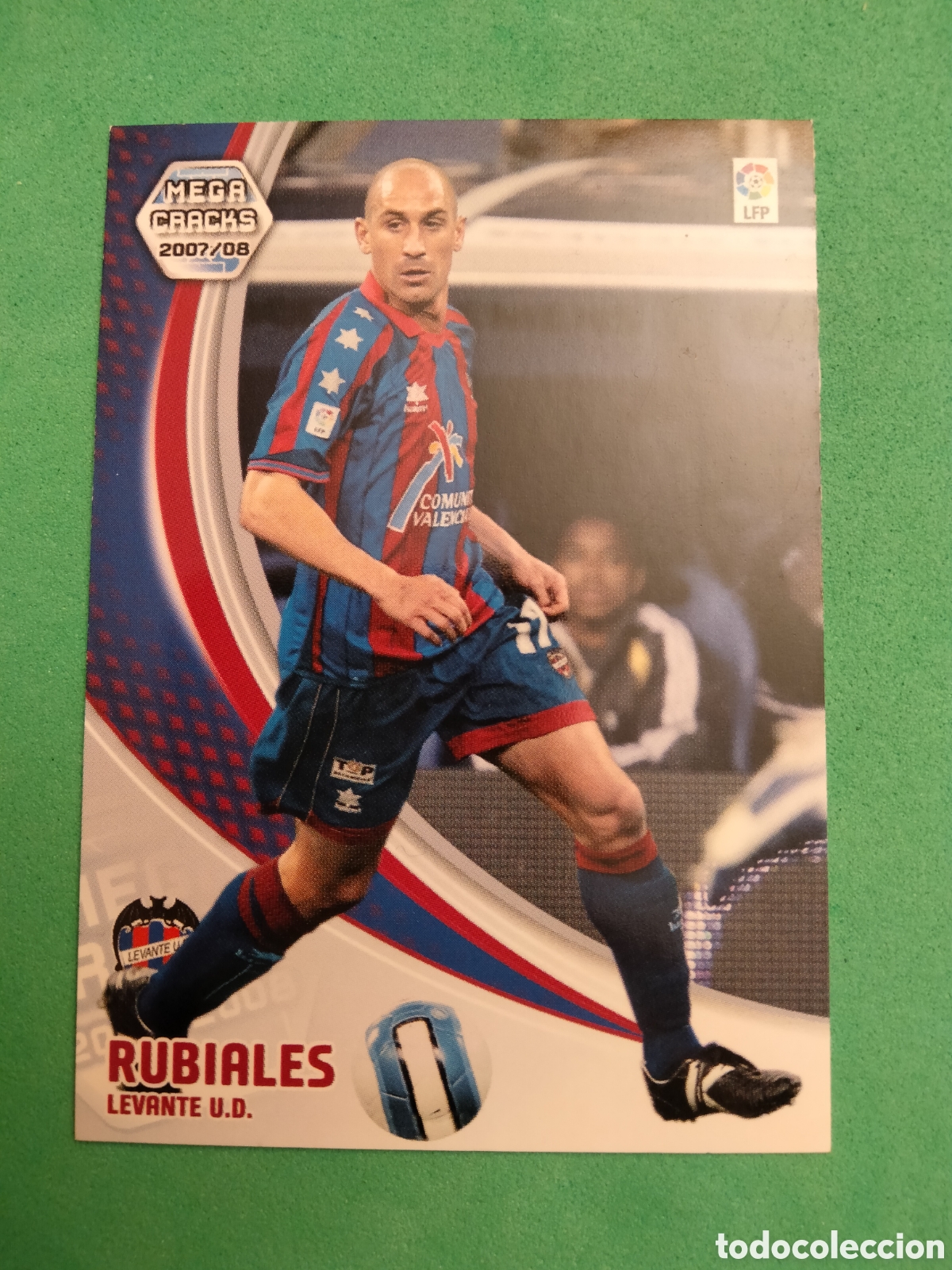 Cromos de F&uacute;tbol: RUBIALES 152 LEVANTE MEGACRACKS PANINI 2007 2008 07 08 CARD UNIFICO ENVIOS CROMO FUTBOL