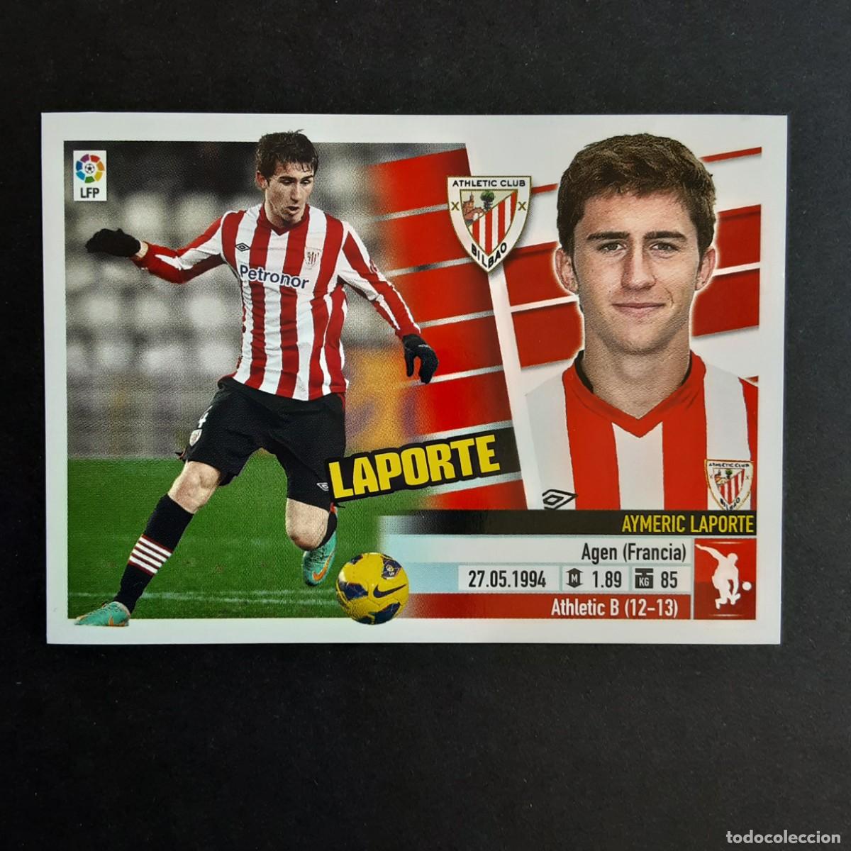 Cromos de f&uacute;tbol: CROMO LIGA 2013 2014 13 14 COLECCIONES ESTE PANINI N&ordm;6B LAPORTE-ATH.BILBAO NUNCA PEGADO