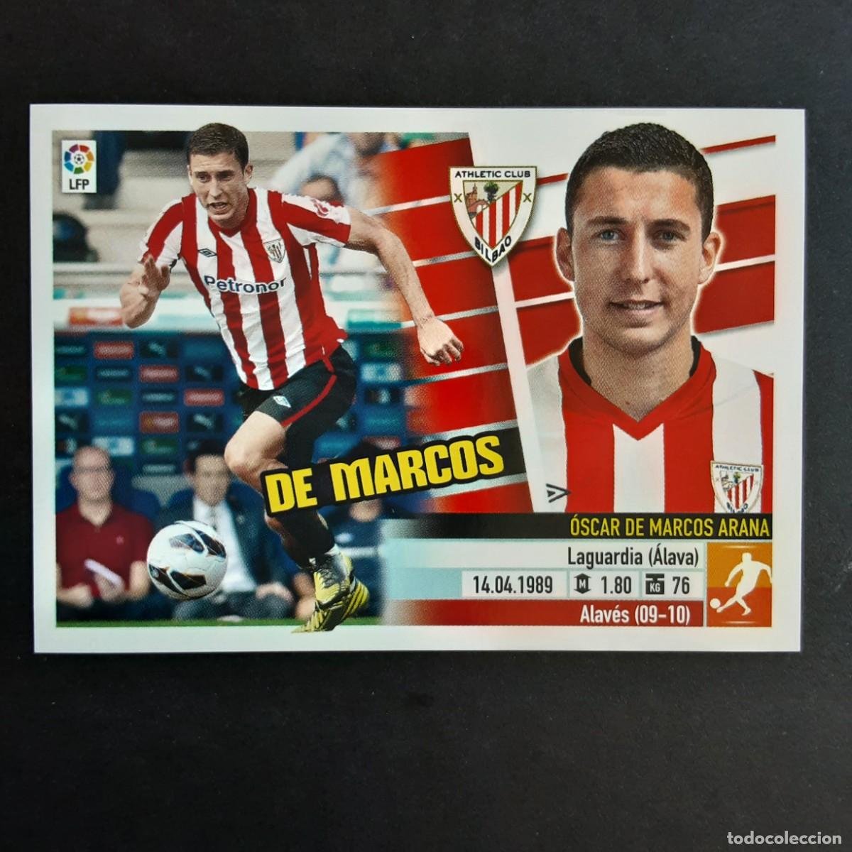 Cromos de f&uacute;tbol: CROMO LIGA 2013 2014 13 14 COLECCIONES ESTE PANINI N&ordm;8 DE MARCOS-ATH.BILBAO NUNCA PEGADO