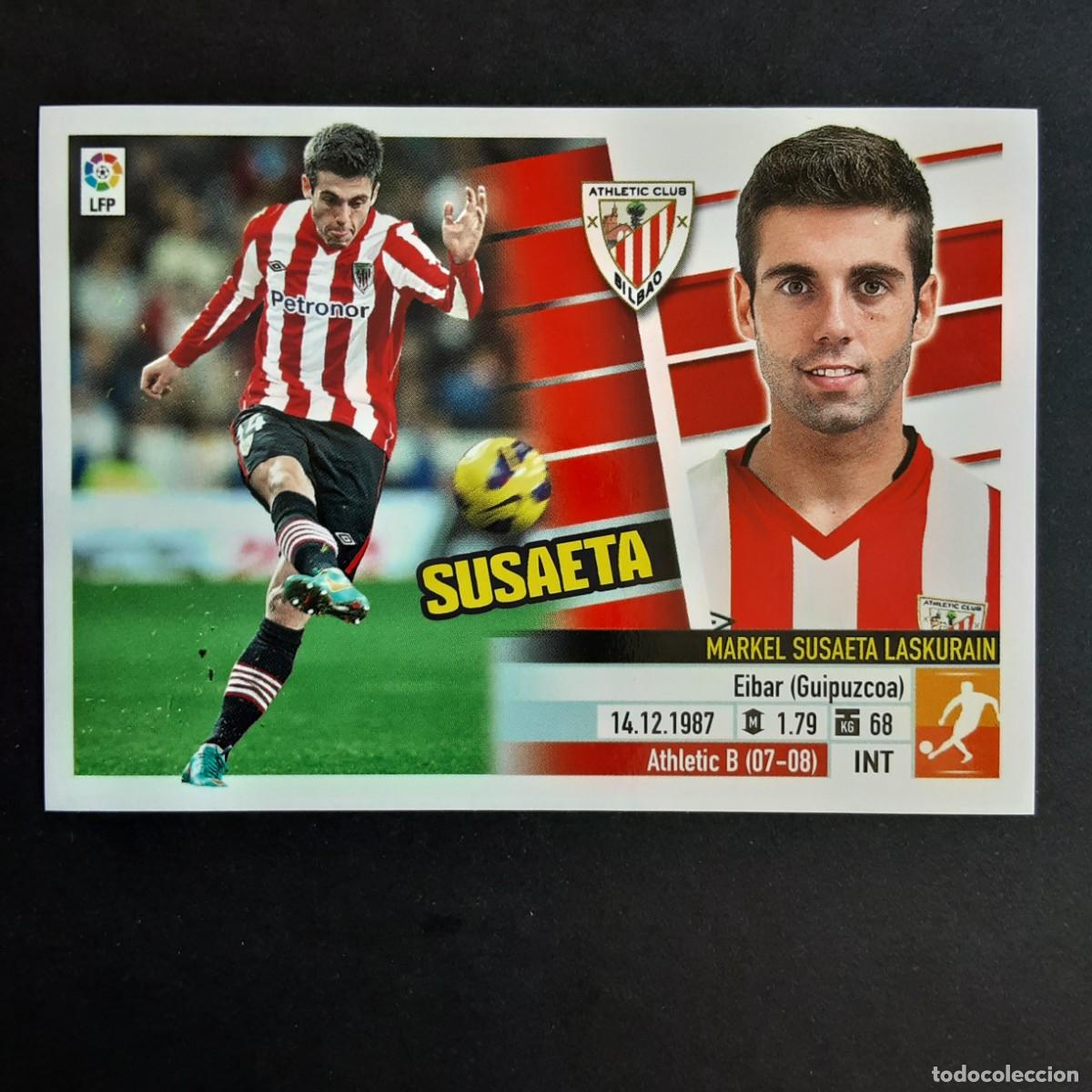 Cromos de f&uacute;tbol: CROMO LIGA 2013 2014 13 14 COLECCIONES ESTE PANINI N&ordm;11 SUSAETA-ATH.BILBAO NUNCA PEGADO
