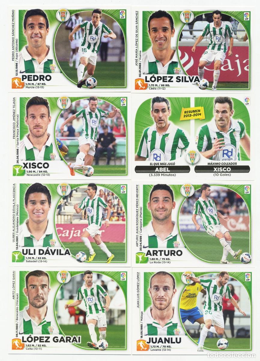 Fu&szlig;ball-Sticker: LOPEZ SILVA N&ordm; 14 CORDOBA LIGA BBVA ESTE PANINI CROMO FUTBOL 2014 2015 14 15 NUEVO