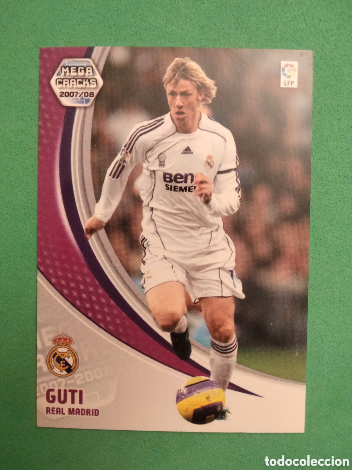 Cromos de F&uacute;tbol: GUTI 175 REAL MADRID MEGACRACKS PANINI 2007 2008 07 08 CARD UNIFICO ENVIOS CROMO FUTBOL