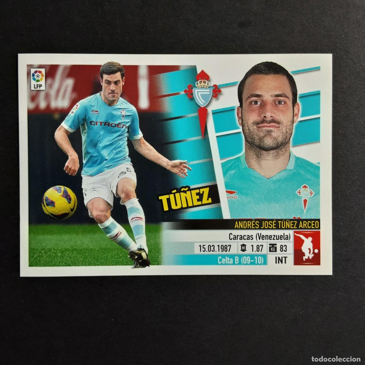 Cromos de F&uacute;tbol: CROMO LIGA 2013 2014 13 14 COLECCIONES ESTE PANINI N&ordm;5 TU&Ntilde;EZ-CELTA NUNCA PEGADO