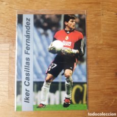 Cromos de Fútbol: IKER CASILLAS ROOKIE REAL MADRID MUNDICROMO 2001,#436