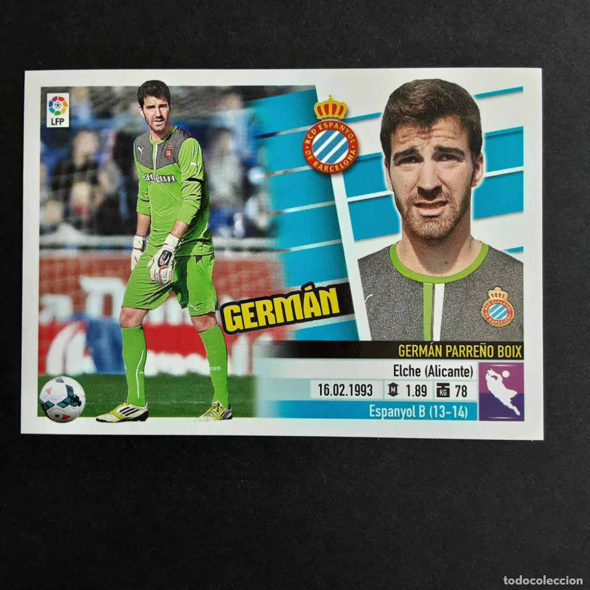 Figurine di Calcio: CROMO LIGA 2013 2014 13 14 COLECCIONES ESTE PANINI N&ordm;2 GERMAN-ESPANYOL NUNCA PEGADO