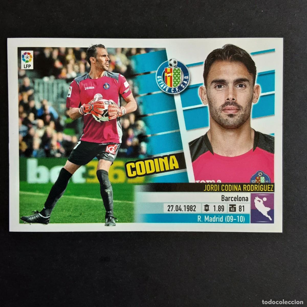 Cromos de Futebol: CROMO LIGA 2013 2014 13 14 COLECCIONES ESTE PANINI N&ordm;2 CODINA-GETAFE VERSION MATE NUNCA PEGADO