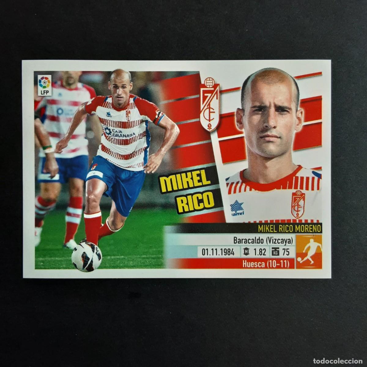 Cromos de Futebol: CROMO LIGA 2013 2014 COLECCIONES ESTE PANINI N&ordm;9A MIKEL RICO-GRANADA VERSION MATE NUNCA PEGADO